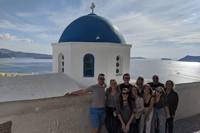 Santorini Private Tour Popular Destinations - Firostefani Blue-Domed Churches