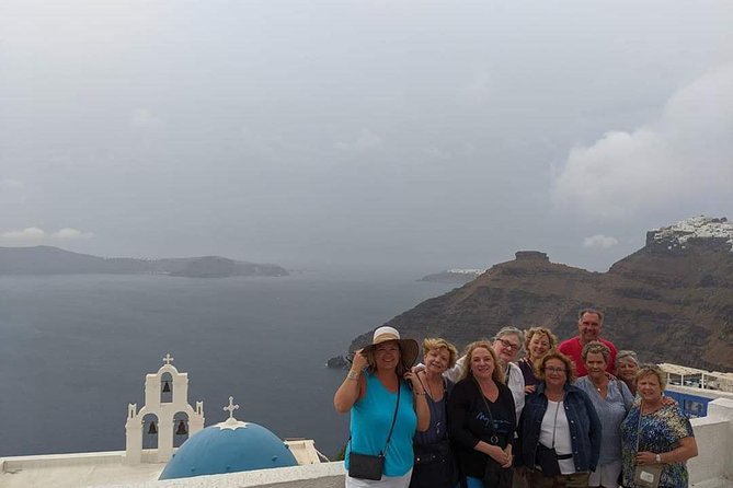 Santorini Private Tour Popular Destinations - Prophet Elias Monastery Views