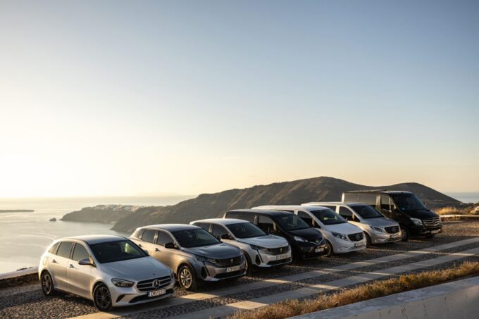 Santorini Private Transfer Services To/From the Airport - Santorini Airport Transfer Details