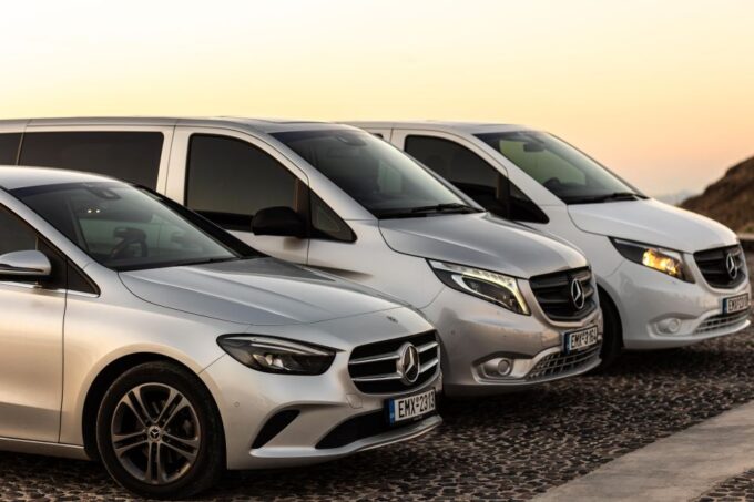 Santorini Private Transfer Services To/From the Airport - Cruise Ship Passenger Transportation
