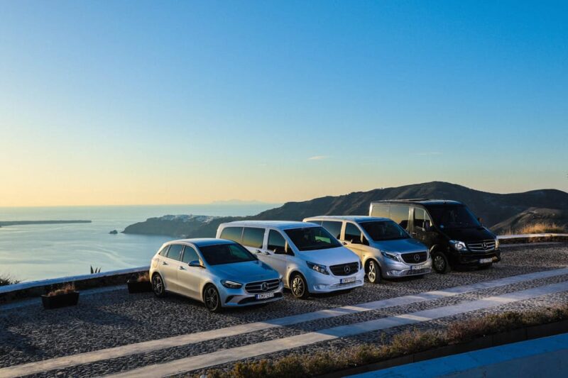 Santorini Private Transfers: 24/7 We Are at Your Service - Pricing and Discounts