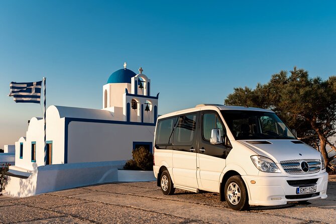 Santorini Private Transportation Services - Vehicle Amenities