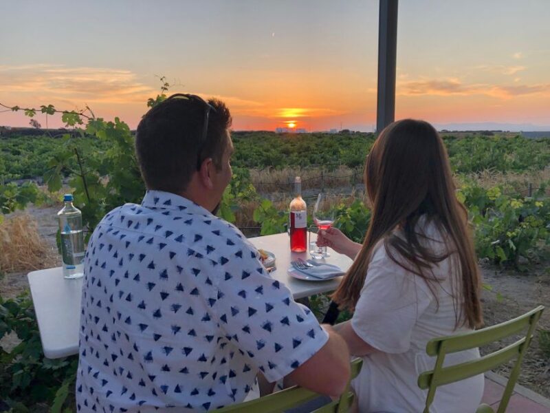 Santorini Private Wine Tour and Local Dining - Key Points