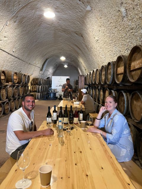 Santorini: Private Wine Tour Including Entrance and Tasting - Accompanied by White Cheese