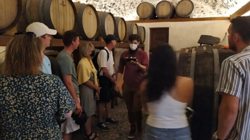Santorini: Private Wine Tour With Dinner or Lunch - Wineries and Tastings