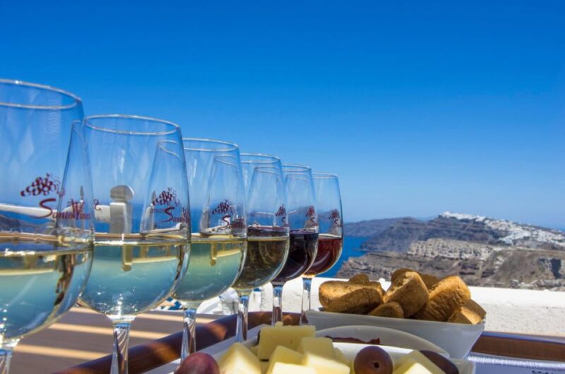 Santorini: Private Wine Tour With Dinner or Lunch - Inclusions and Exclusions