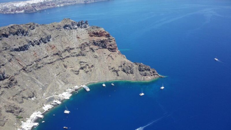 Santorini: Private Yacht Cruise With Open Bar and Meal - Relax at the Lighthouse