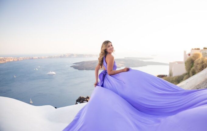Santorini: Proffessional Flying Dress Photoshoot - Cancellation Policy