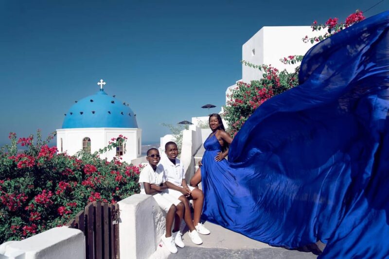 Santorini: Proposal Photoshoot L Private Entry to Blue Dome - Booking and Payment