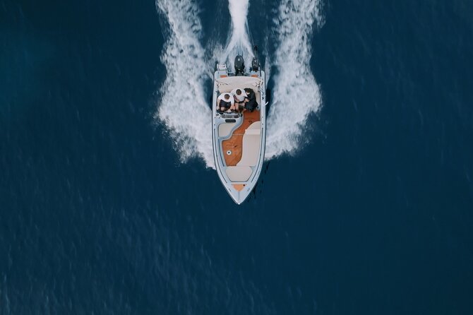 Santorini Rent a Boat - License Free - Quick Points