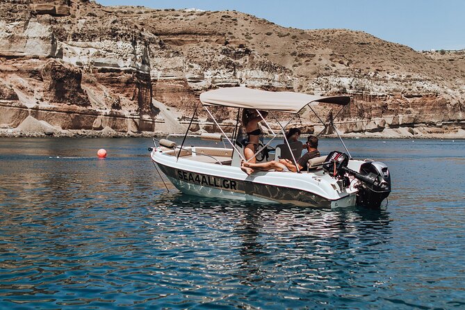 Santorini Rent a Boat Without License - Payment Options