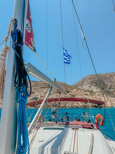 Santorini: Sail With Maria and Explore Santorini - Included in the Experience
