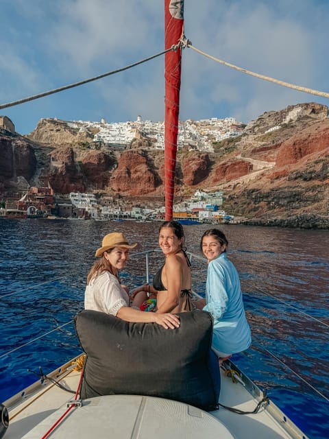 Santorini: Sail With Maria and Explore Santorini - Exclusions and Limitations