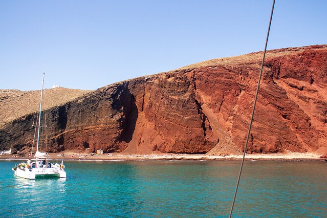 Santorini Sailing Catamaran Daily Cruises W/ Greek BBQ @Thirasia - Itinerary and Stops