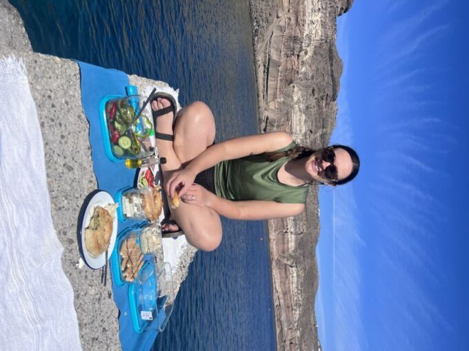 Santorini: Sea Caves Kayak Trip With Snorkeling and Picnic - Weather Dependency