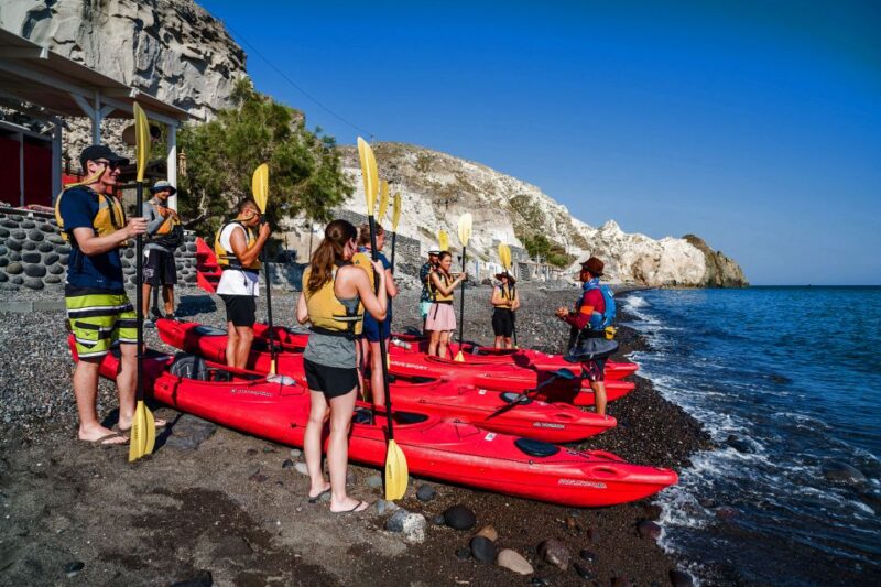 Santorini: Sea Kayaking With Light Lunch - Included in the Tour