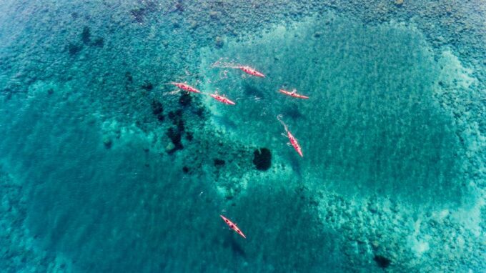 Santorini: Sea Kayaking With Light Lunch - Exploring the South Coast