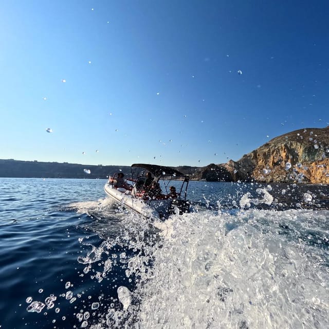 Santorini Select Van and Boat Excursions - Inclusions and Amenities
