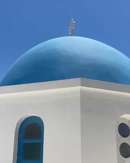 Santorini Semi-Private Land Tour for Cruise Guests - Perivolos: Break, Lunch, and Swimming