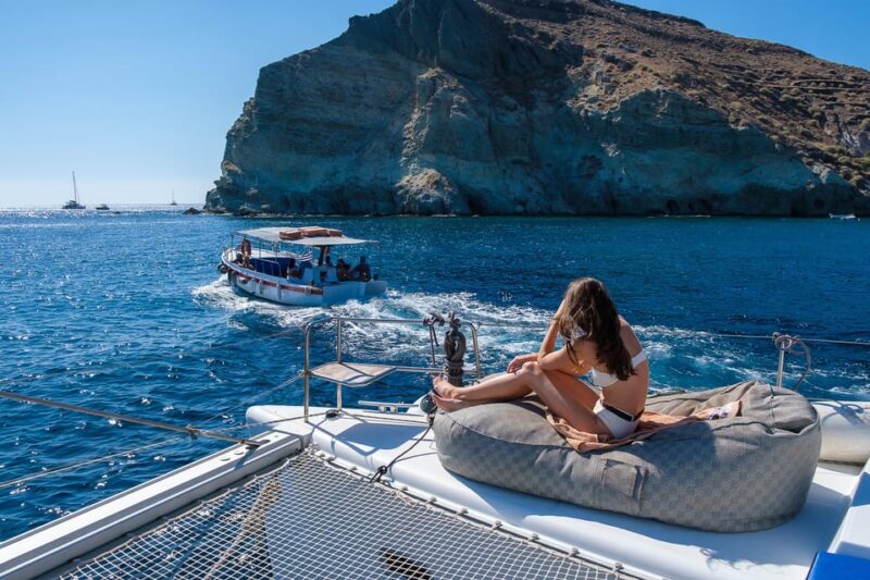 Santorini: Semi-Private Sailing Cruise up to 15pax - Itinerary and Activities
