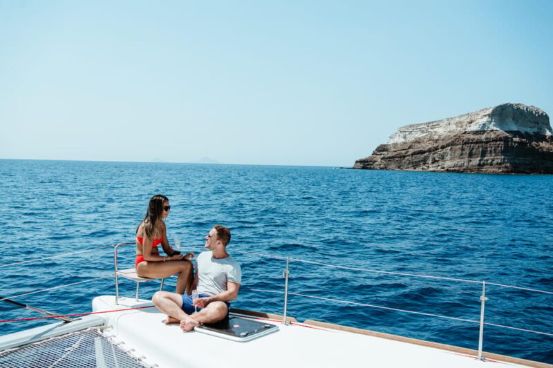 Santorini: Semi-Private Sailing Cruise up to 15pax - Inclusions