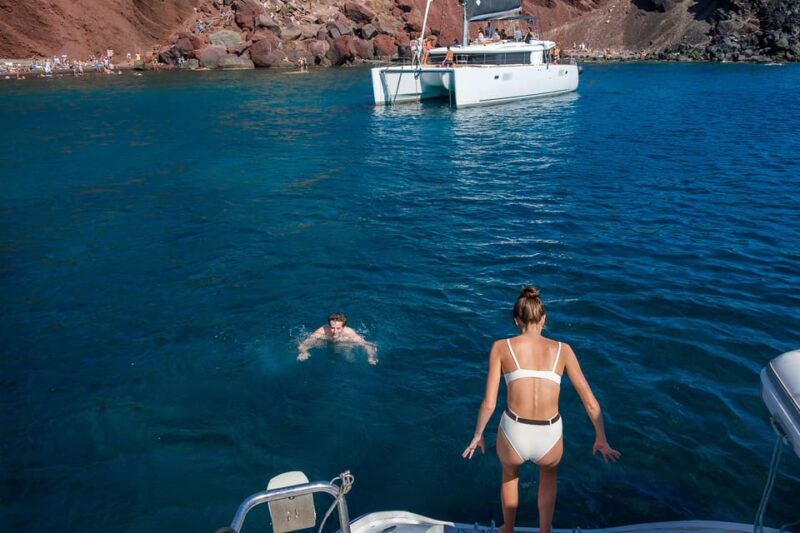 Santorini: Semi-Private Sailing Cruise up to 15pax - Participant Information