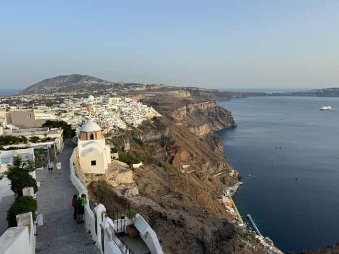 Santorini: Sightseeing Walk Fira to Imerovigli With Sunset - Meeting Point and Duration