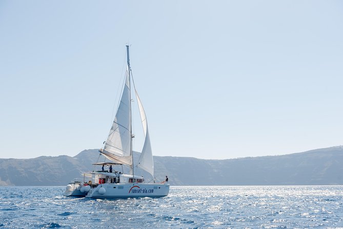Santorini Small-Group Catamaran Sailing Trip(Bbq,Drinks, Transfer) - Cancellation and Weather Policies