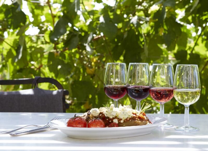 Santorini Small-Group Tour With Wine Tasting & Food Pairing - Scenic Stops at Volcanic Beaches