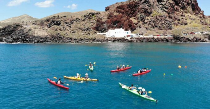Santorini: South Sea Kayaking Tour With Sea Caves and Picnic - Skill Level Requirements