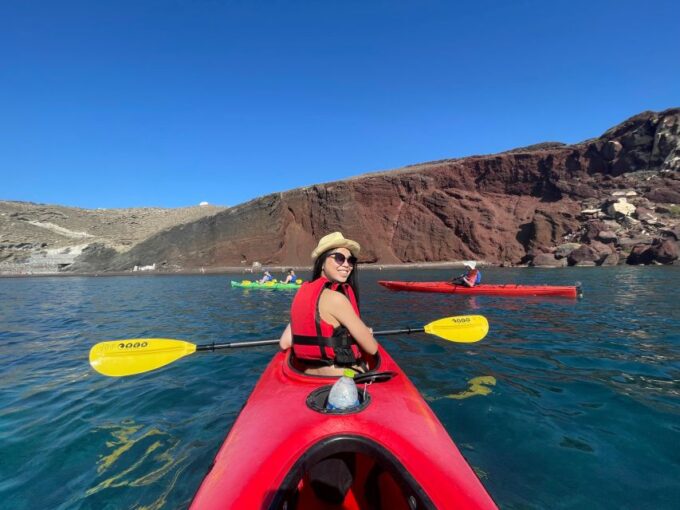 Santorini: South Sea Kayaking Tour With Sea Caves and Picnic - Notable Destinations