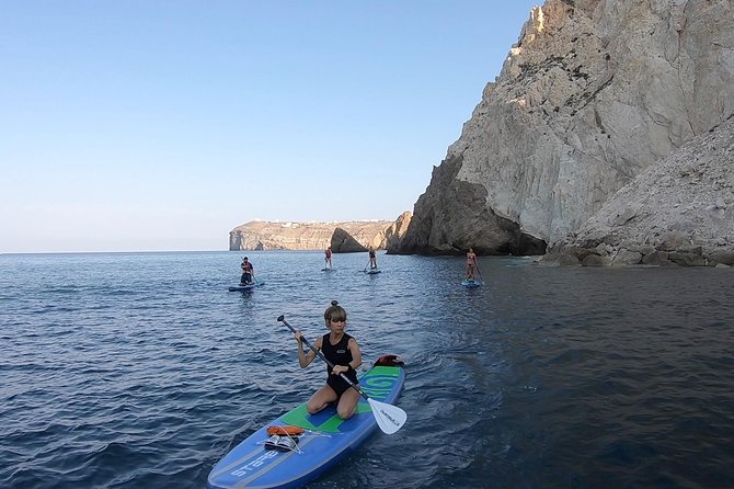 Santorini Stand-Up Paddle and Snorkel Adventure - Paddling and Snorkeling Gear