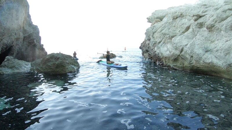 Santorini: Stand-Up Paddle and Snorkel Adventure - Small Group Adventure