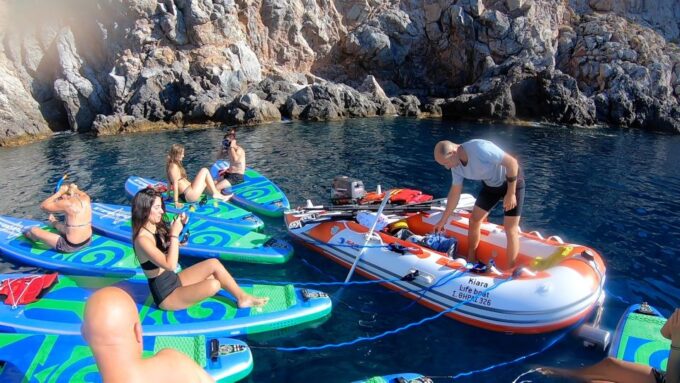 Santorini: Stand-Up Paddle and Snorkel Adventure - Meeting Point