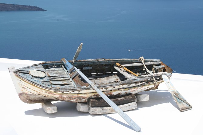 Santorini Summer Panorama - Archaeological Site of Akrotiri