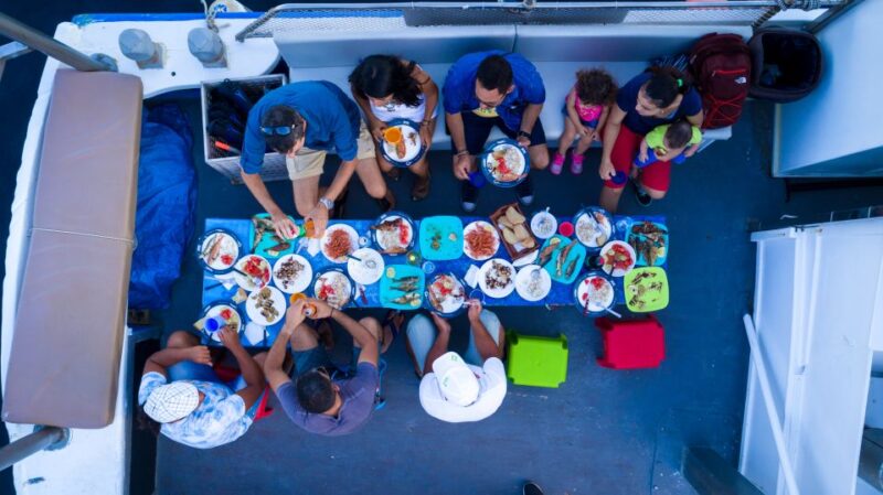 Santorini Sunset Fishing Trip With Dinner and Drinks - Highlights