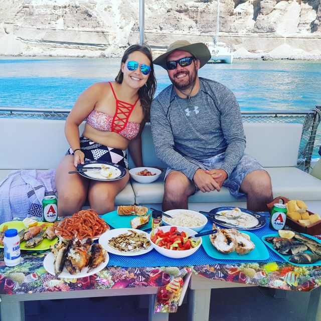 Santorini Sunset Fishing Trip With Dinner and Drinks - Cancellation Policy