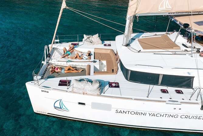 Santorini Sunset Sailing Cruise: Dinner, BBQ, Open Bar, Transfers - Meeting and Pick-up