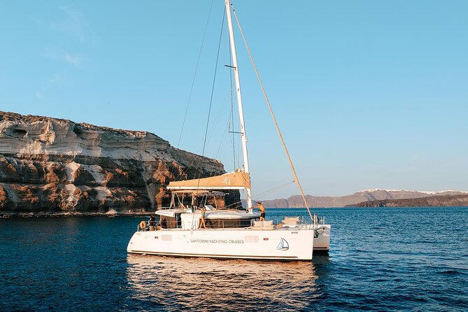 Santorini Sunset Sailing Cruise: Dinner, BBQ, Open Bar, Transfers - Sunset Sailing Experience