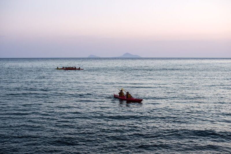 Santorini: Sunset Sea Kayak With Light Dinner - Pricing and Booking