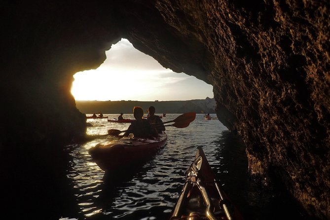 Santorini: Sunset Sea Kayak With Light Dinner - Included in the Package