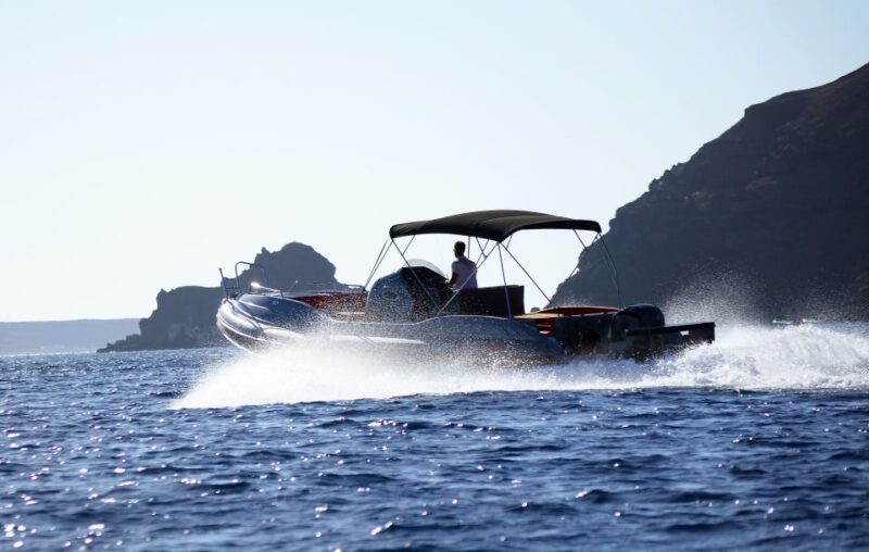 Santorini: Thirassia and Santorini Caldera Speedboat Cruise - Itinerary and Activities