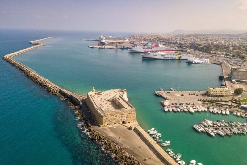 Santorini to Heraklion Crete: Ferry Ticket & Hotel Transfer - Relaxing Ferry to Crete