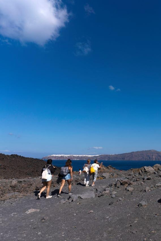 Santorini: Tour of Caldera by Glass Bottom Boat - Palea Kameni Hot Springs