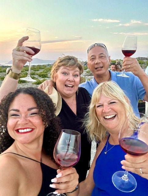 Santorini: Tour of Wineries With Wine Tasting & Food - Memorable Culinary Experience
