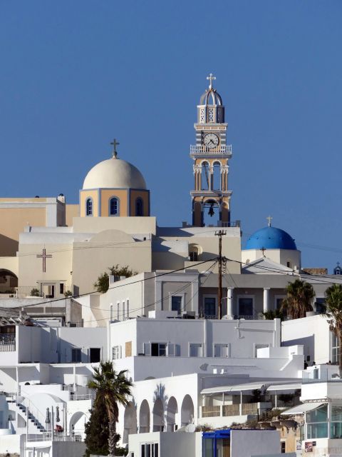 Santorini Tour : Oia, Black Beach, and Pyrgos Half-Day Tour - Activities and Sightseeing