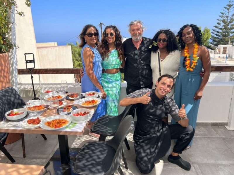 Santorini: Traditional Cooking Lessons With Full Meal & Wine - Key Points