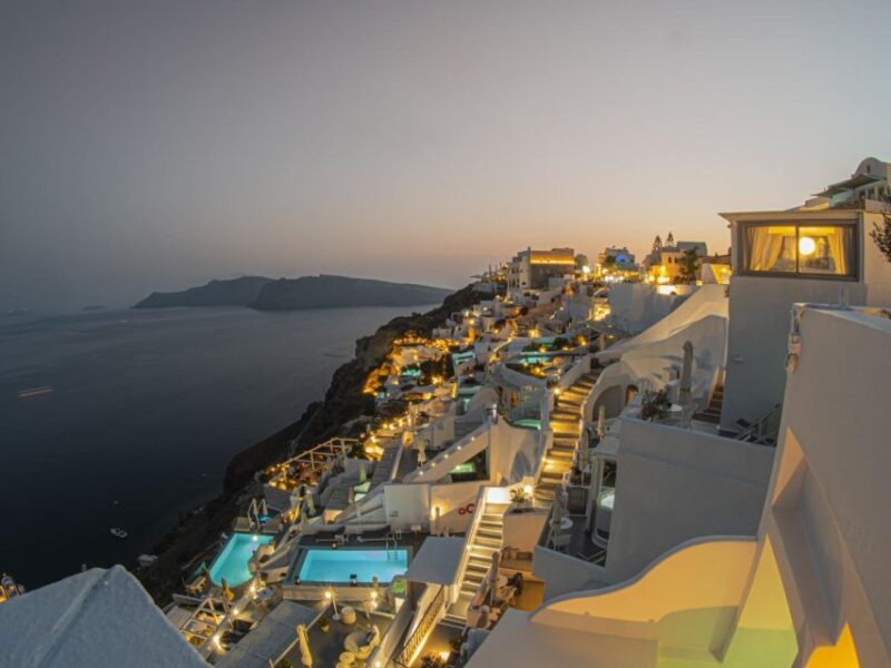 Santorini Unveiled: From Megalochoris Charm to Oias Sunset - Pickup and Drop-off