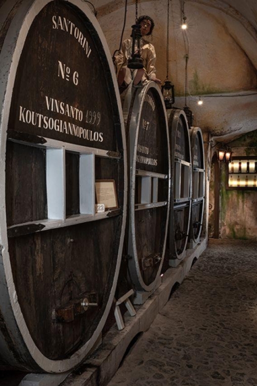 Santorini Visit Cave Wine Museum and Wine Tasting - Scenic Winery Cave Experience