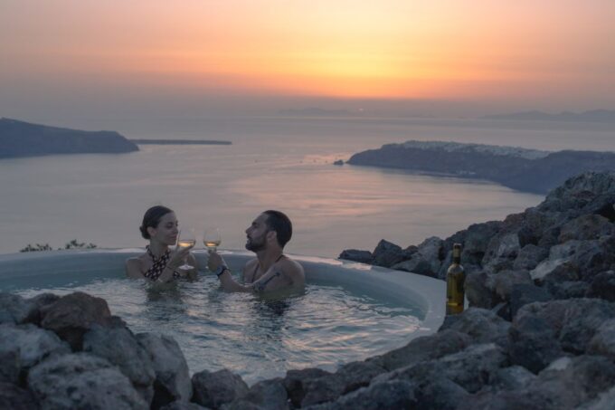 Santorini: Volcanic Hot-Tub Experience With Caldera Views - Frequently Asked Questions